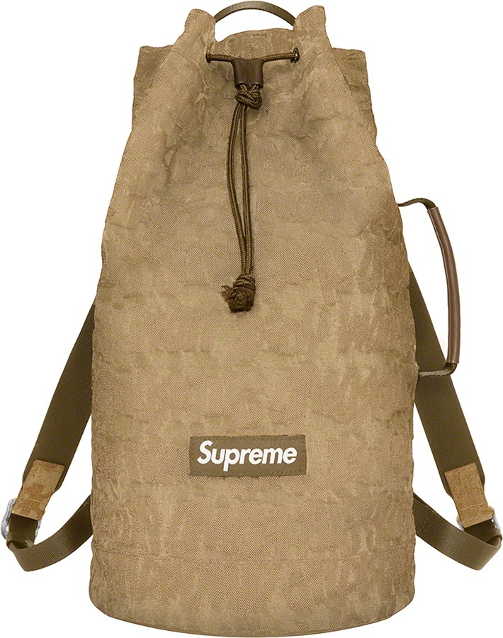 Fat Tip Jacquard Denim Backpack view 10